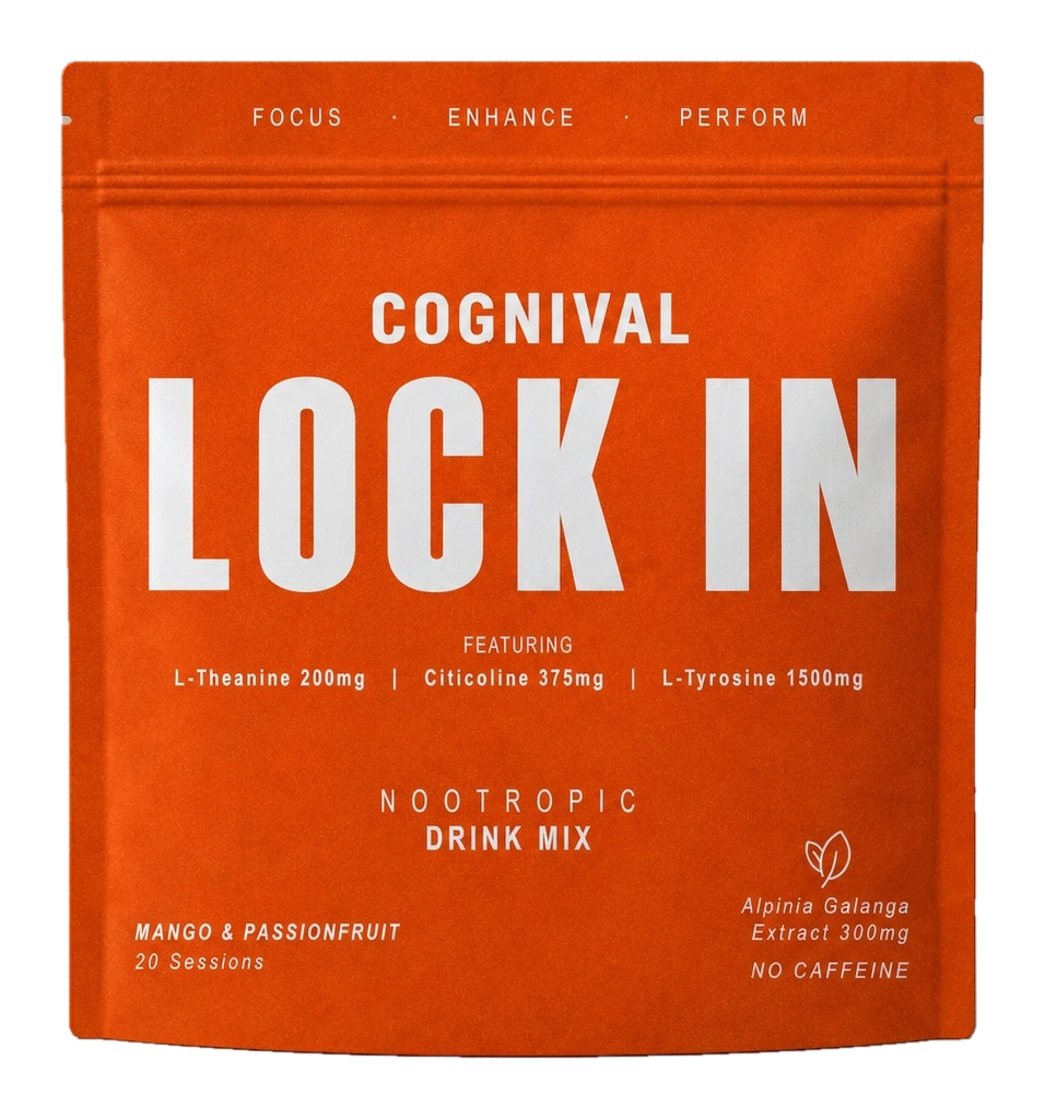 Cognival Lock In pouch containing 20 sachets