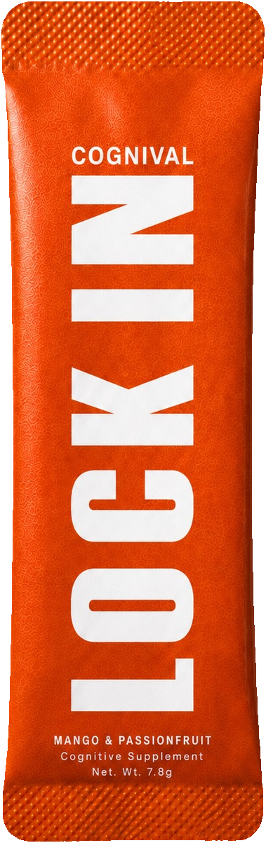 Cognival Lock In mango and passionfruit sachet